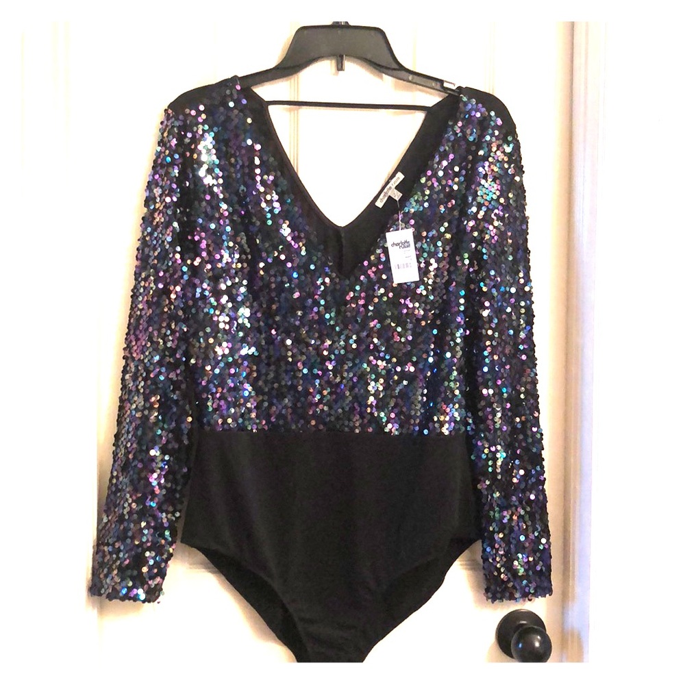Multi color Sparkle Bodysuit
